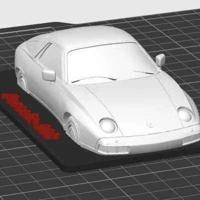 Mô hình trưng bày Porsche 928 in 3D độc đáo cho người yêu xe