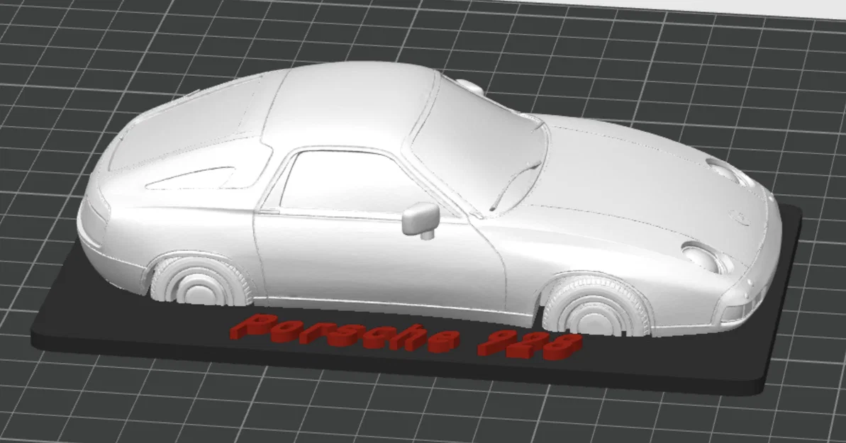 Mô hình trưng bày Porsche 928 in 3D độc đáo cho người yêu xe - Image 4