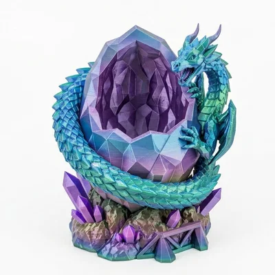 Chậu trồng cây hình rồng 3D phong cách huyền bí độc đáo