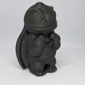 Mô hình 3D Stitch ôm trái tim xinh xắn cho fan hâm mộ - Thumbnail 1