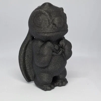 Mô hình 3D Stitch ôm trái tim xinh xắn cho fan hâm mộ
