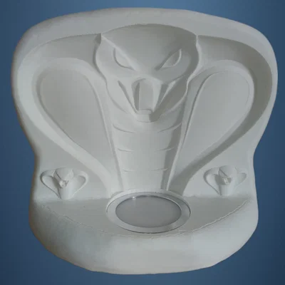 Đèn 3D Hình Rắn Hổ Mang Low Poly
