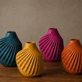 Mẫu lọ hoa vỏ sò (Shell Vase) in 3D phong cách tối giản - Thumbnail 1