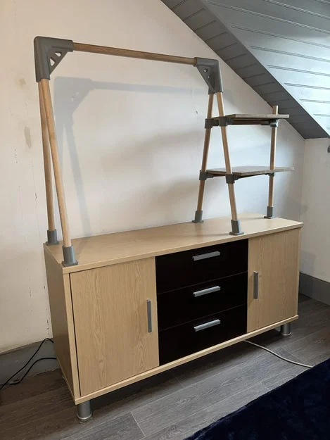 Giá treo quần áo gắn tủ IKEA - Image 2