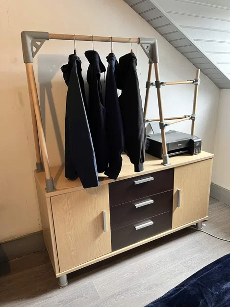 Giá treo quần áo gắn tủ IKEA - Image 3