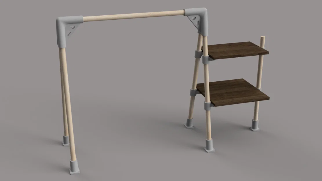 Giá treo quần áo gắn tủ IKEA - Image 5