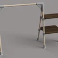 Giá treo quần áo gắn tủ IKEA - Thumbnail 5