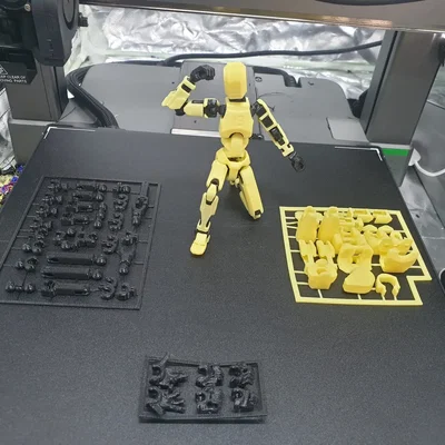 Mô hình khớp nối Dummy 13 Easy - In 3D dễ dàng và linh hoạt