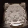 Đèn Hổ 3D Low Poly - Ảo Ảnh Thị Giác Độc Đáo - Thumbnail 2