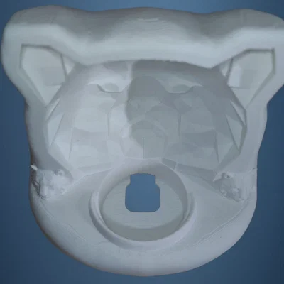 Đèn Hổ 3D Low Poly - Ảo Ảnh Thị Giác Độc Đáo