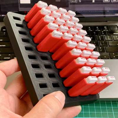 Khay Đựng 50 USB (50 USB-Sticks Holder) Gọn Gàng Tiện Dụng
