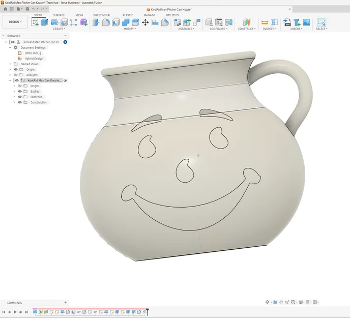 Giá đỡ lon (Can Koozie) - Phong cách Kool-Aid Man - Image 3