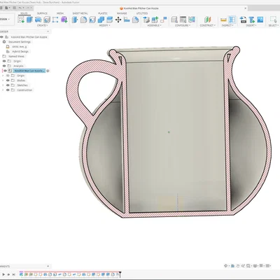 Giá đỡ lon (Can Koozie) - Phong cách Kool-Aid Man