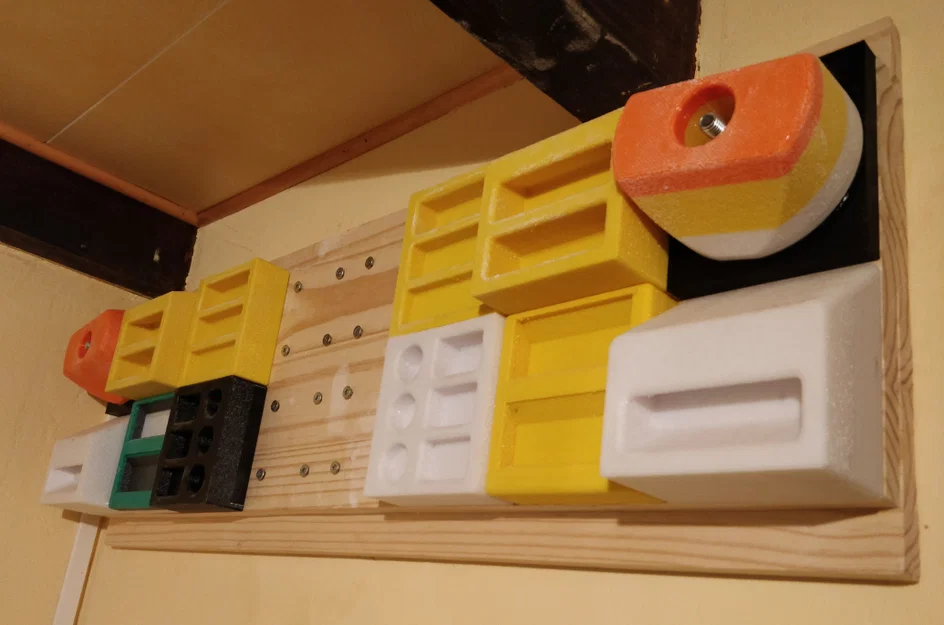 Hệ thống Hangboard lắp ghép tập sức mạnh ngón tay cho người leo núi - Image 1