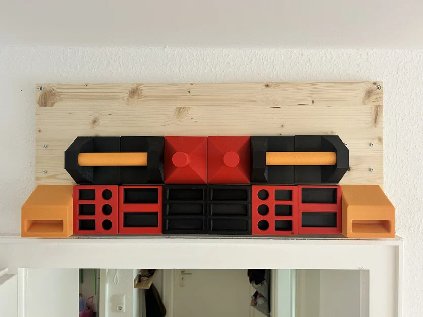 Bảng Tập Luyện Đa Năng Modular Hachboard Tích Hợp Xà Đơn - Image 1