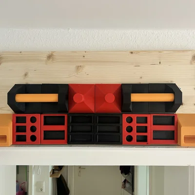 Bảng Tập Luyện Đa Năng Modular Hachboard Tích Hợp Xà Đơn