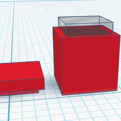 Mẫu Hộp Đa Năng Hình Khối (Box Cube) Đơn Giản Dễ In 3D