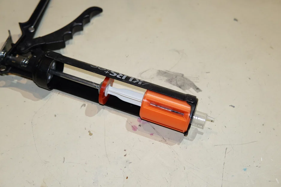 Bộ chuyển đổi súng bắn keo cho ống tiêm 20ml (3D Printable) - Image 1