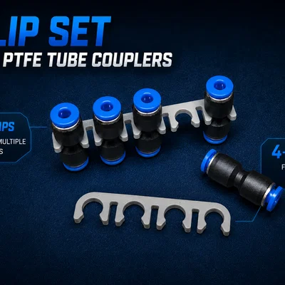 Bộ kẹp cho đầu nối ống PTFE thông dụng