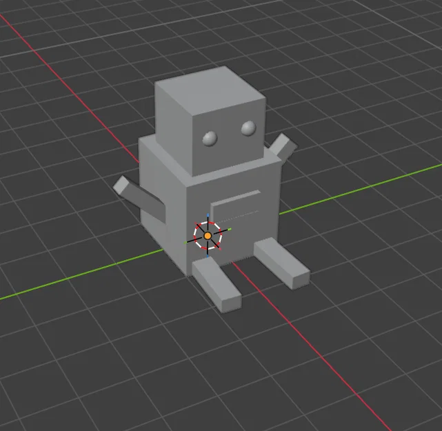 Mô hình Sparky The Robot - Mascot 3D dễ thương để trang trí bàn làm việc - Image 1