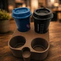 Khay Đựng 4 Ly Cà Phê – Mang Đồ Uống Đi Cực Phong Cách - Thumbnail 2