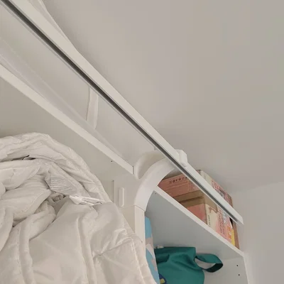 Đầu nối thanh rèm Vidga cho tủ quần áo Ikea Pax