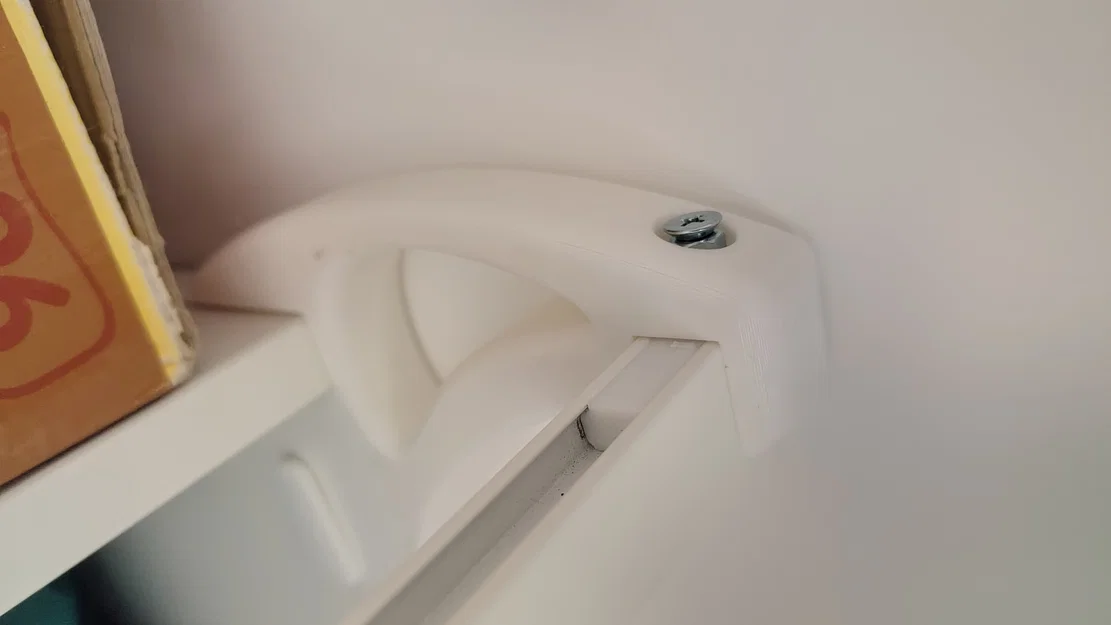 Đầu nối thanh rèm Vidga cho tủ quần áo Ikea Pax - Image 4