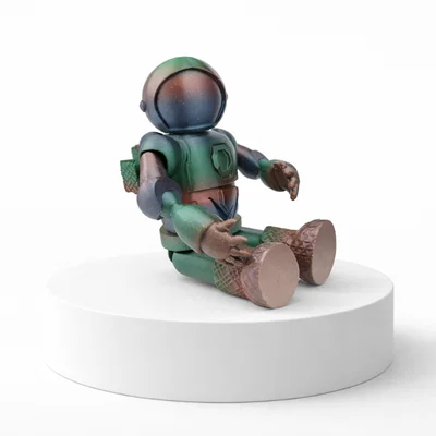 Space Astro Traveler - Mô hình phi hành gia in 3D có khớp nối