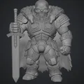 Mô hình 3D Bob the Death Knight - Chiến binh đầu lâu phong cách chibi - Thumbnail 2