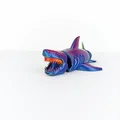 Mô hình Cá Mập Khớp Nối - Flexi Sea Shark (File STL in 3D) - Thumbnail 1