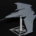 Mô hình Tàu chiến Star Wars Omicron-class Attack Shuttle - Thumbnail 1