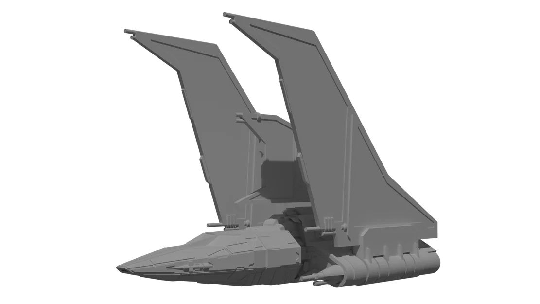 Mô hình Tàu chiến Star Wars Omicron-class Attack Shuttle - Image 13