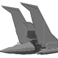 Mô hình Tàu chiến Star Wars Omicron-class Attack Shuttle - Thumbnail 13