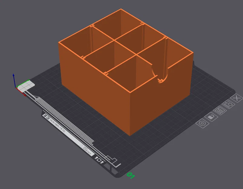 Khay chia ngăn kéo IKEA HOPPE in 3D - Giải pháp sắp xếp đồ dùng thông minh - Image 1
