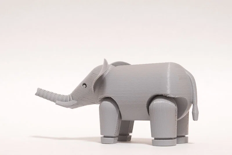 Mô hình Voi cử động được (Articulated Elephant) - Image 1