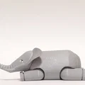 Mô hình Voi cử động được (Articulated Elephant) - Thumbnail 3