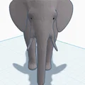 Mô hình chú voi 3D (Elephant) - Mẫu in dễ dàng cho người mới bắt đầu - Thumbnail 1