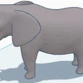 Mô hình chú voi 3D (Elephant) - Mẫu in dễ dàng cho người mới bắt đầu - Thumbnail 3