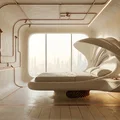 Giường ngủ Bionic tương lai (Futuristic Bionic Bed) - Thumbnail 2