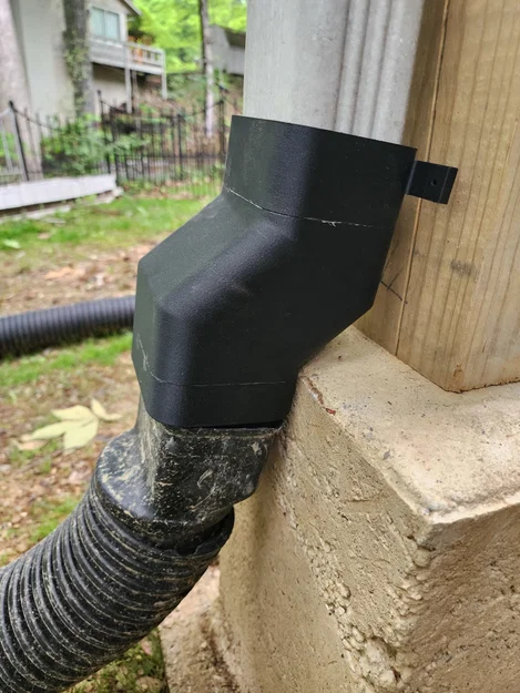 Khớp nối máng xối 3x4 (3x4 Downspout Gutter Offset) - Image 1