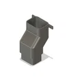Khớp nối máng xối 3x4 (3x4 Downspout Gutter Offset) - Thumbnail 2
