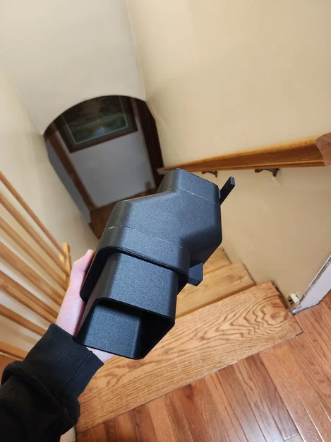 Khớp nối máng xối 3x4 (3x4 Downspout Gutter Offset) - Image 3
