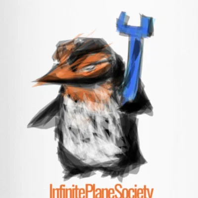 Mô hình IPS Penguin in 3D: Tượng trang trí bàn làm việc độc đáo