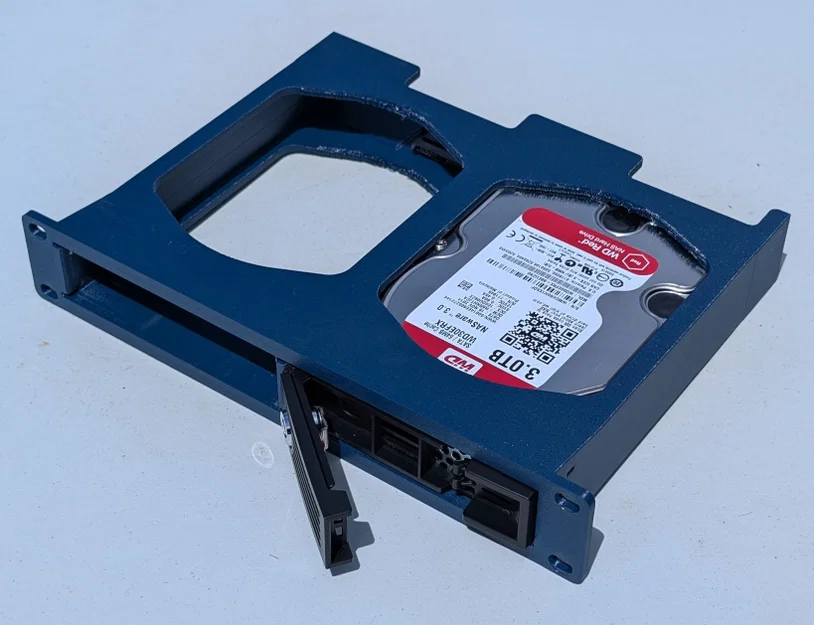 Khay gắn 2 ổ cứng QNAP 3.5 inch cho tủ rack 10 inch 1U - Image 2