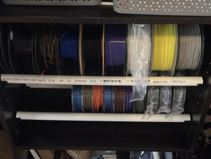 Giá đỡ ống nhựa PVC treo sợi in 3D (Filament) - Image 2