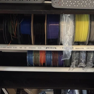 Giá đỡ ống nhựa PVC treo sợi in 3D (Filament)