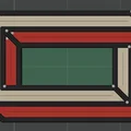 Mô hình Hình chữ nhật bất khả thi - 3D Impossible Rectangle - Thumbnail 2