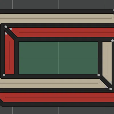 Mô hình Hình chữ nhật bất khả thi - 3D Impossible Rectangle