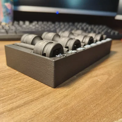 Khay in 3D đựng bộ đầu khẩu Pajala XZN gọn gàng tiện lợi