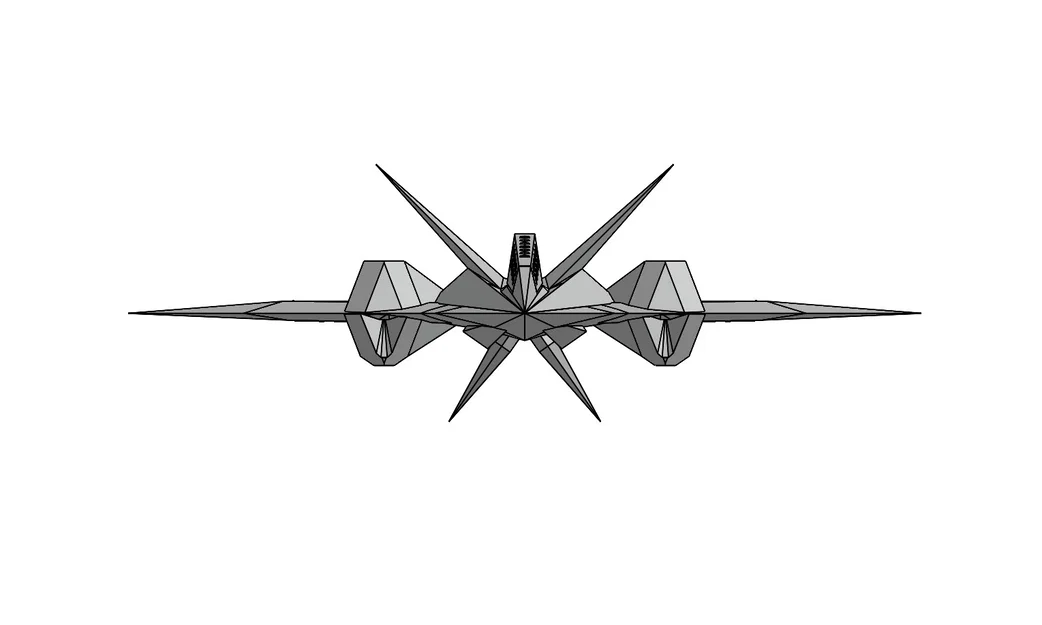 Mô hình máy bay chiến đấu tương lai Xe-9 - File STL in 3D đẹp mắt - Image 5